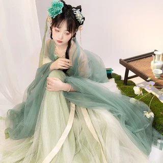 Liuli Kee [Lanshan] Bộ Váy Hán Phục Tay Rộng Thời Trang Xuân Hè Chính Hãng Giá Cả Phải Chăng