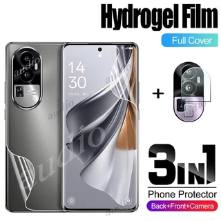 Kính Cường Lực 3 Trong 1 Bảo Vệ Ống Kính Điện Thoại Oppo Reno 10 Pro Plus 10Pro 10Pro + 5G Reno10 Pro + Pro + 5G