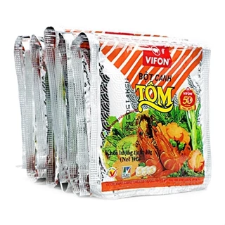 1 dây 10 gói Bột canh tôm nấu canh Vifon (mỗi gói 10 gram)