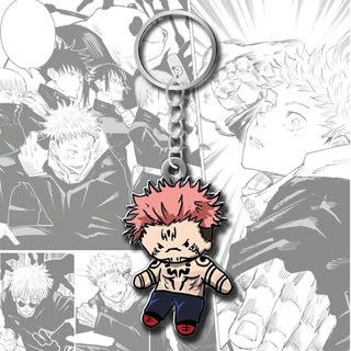 Móc khóa Ryomen Sukuna Chibi Jujutsu Kaisen Anime Manga Quà Tặng Cho Cặp Đôi Bạn Bè Gia Đình