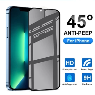 Kính cường lực chống nhìn trộm bảo vệ riêng tư cho iPhone 15 14 13 12 11 Pro Max Plus Mini 6 6S 7 8 Plus SE X XR XS Max