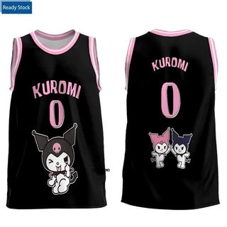 Đồng phục bóng rổ dễ thương kuromi sanrio vest jersey