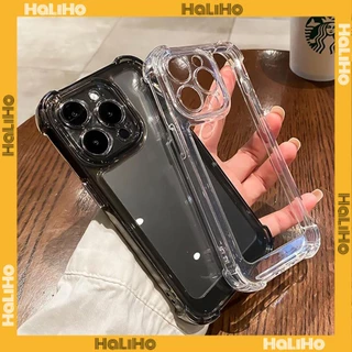 Case for iPhone 14 Hard Acrylic Transparent Simple Case Thickened Four Corners Anti-fall Camera Protect Shockproof Back Cover Compatible for iPhone 14 13 12 11 pro max