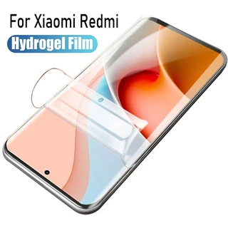 Miếng Dán Hydrogel Bảo Vệ Màn Hình Cho Xiaomi Redmi 12C 10C 10A 10 2022 8A 9C NFC 9T Redmi K40 K50 K60 Pro