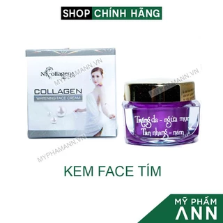 Kem Face Tím N Collagen Hủ 15g Chính Hãng