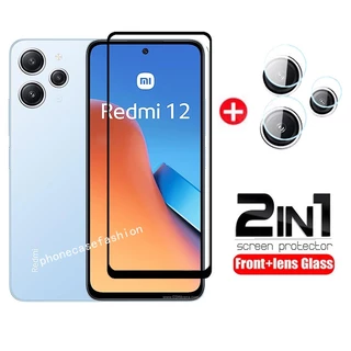 Miếng Dán Cường Lực Bảo Vệ Camera Sau 2 Trong 1 Cho Redmi 12 Redmi12 2023 Ốp