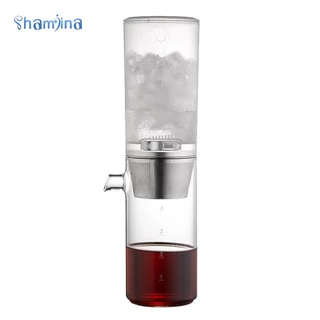 400ml Hộ gia đình đá nhỏ giọt nồi cà phê lạnh chiết xuất nhỏ giọt nhỏ giọt nồi đá nhỏ giọt sử dụng kép nhỏ giọt nhỏ giọt nồi