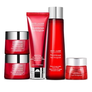 Estee lauder pomegranate hydrating set dưỡng ẩm, làm sáng và chống oxy hóa cho da five-piece set