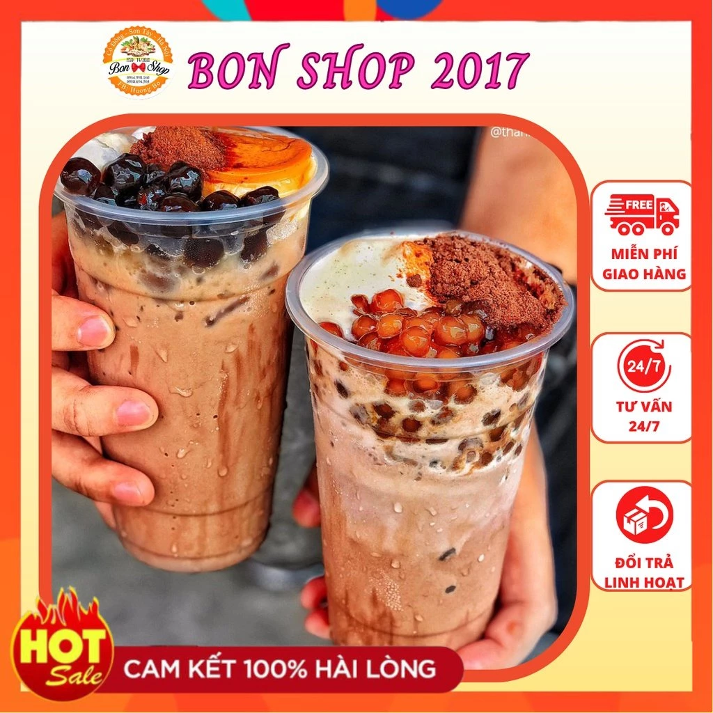 [Date Mới] SET MILO DẦM - SET TRÀ SỮA TRÂN CHÂU ĐƯỜNG ĐEN NẤU 16-18 LY