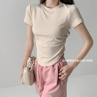 Rosella croptop áo áocroptop Thả lỏng Thoải mái  A99J39R  