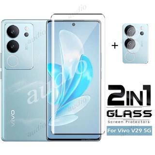 Kính Cường Lực 3d 2 Trong 1 Bảo Vệ camera Cho vivo v29 pro v29pro v29e vivov29 5g v 29 e 29v 5g