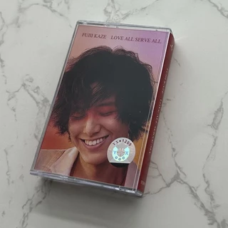 Cassette Fujii wind LOVE ALL SEAVE ALL với lời bài hát Băng Cassette