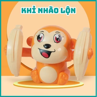 Khỉ Nhào Lộn Có Đèn Và Nhạc Vui Nhộn