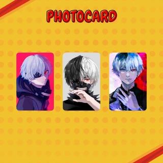 [ PHOTOCARD ] Thẻ Card Bo Góc Anime Character Ken Kaneki - Tokyo Ghoul  - Giấy Bìa Cứng - Có Màng Cán