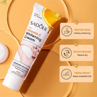 Sadoer Whitening Nách Kem Tẩy Trắng Mịn Làm Trắng Giữ Ẩm 30 Ngày Vùng Riêng Tư Làm Trắng Nách Khỏe Mạnh Giảm Sắc Tố Cơ Thể Làm Trắng Nhanh Cải Thiện Độ Đàn Hồi Của Da Metro