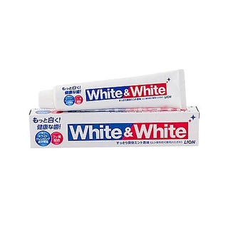 [HCM] Kem Đánh Răng White And White Lion Nhật Bản 150g Dành Cho Nướu Nhạy Cảm Làm Trắng Răng Phòng Ngừa Sâu Răng