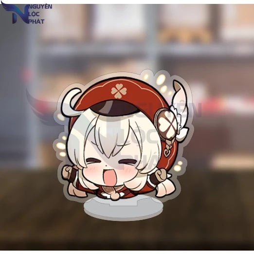 Mô hình standee Genshin Impact Chibi cute dễ thương 3cm