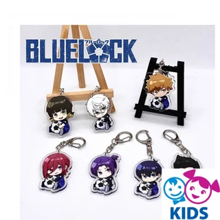 Móc khóa 3cm anime Blue Lock nhựa Acrylic hai mặt, in hình các nhân vật dễ thương NLSHOP