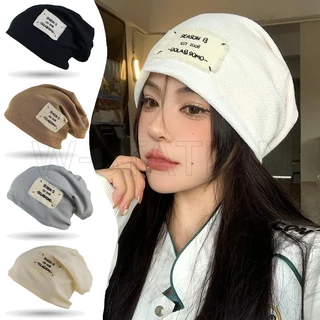 Mũ beanie Dệt Kim Phong Cách hip hop Thời Trang Xuân Thu Cho Nam / Nữ