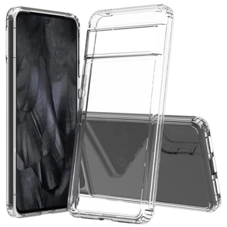 Ốp Điện Thoại tpu acrylic Trong Suốt Chống Trầy Chống Rơi Cho google pixel 8 7 6 pro 7a 6a