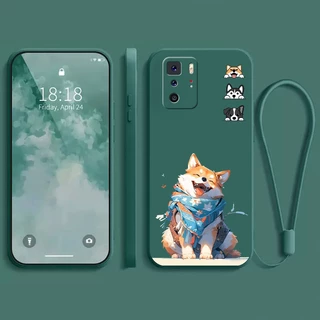 Ốp lưng xiaomi POCO X3 GT Ốp Điện Thoại Dẻo Họa Tiết Chú Chó  Dễ Thương Chống Sốc cute dễ thương