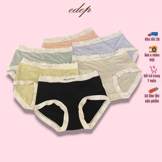 Set 6 Quần Lót Edep Cotton Kháng Khuẩn Mềm Mịn Quần Xuất Nhật Tl01