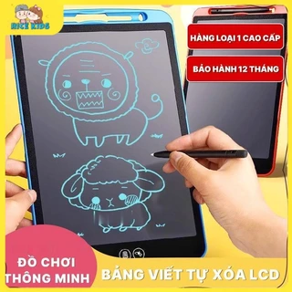 [ RICE KIDS ] Bảng Viết tự xóa LCD, Bảng Vẽ Điện Tử Thông Minh Tự Động Xóa Thúc Đẩy Tư Duy Sáng Tạo Cho Bé