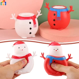 Mới Đồ Chơi Nắn Bóp Đàn Hồi Giảm stress Hình Ông Già Noel