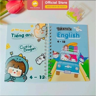 Takenote English - Sổ tay ngữ pháp tiếng anh lớp 3 đến 12