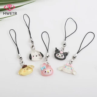 SANRIO Hwtr Móc Khóa Điện Thoại Họa Tiết Hoạt Hình my melody / Cinnamoroll / hello kitty Dễ Thương Mới