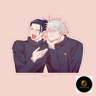 Mô hình Standee Jujutsu Kaisen Acrylic Stand Gojo Satoru Geto Suguru CP Series Anime Keychain Goods Collection