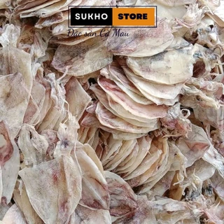 Khô mực đồng tiền Cà Mau chính hiệu to đẹp loại lớn ngon túi 500g - Sukho Store