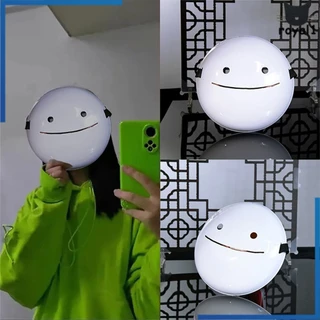 Smile Dreams Mặt nạ Đạo cụ tiệc tùng Mặt nạ cosplay giả tưởng Dream My World Anime Mặt nạ nguyên mặt Mũ bảo hiểm màu trắng Mặt nạ cosplay royal1.vn