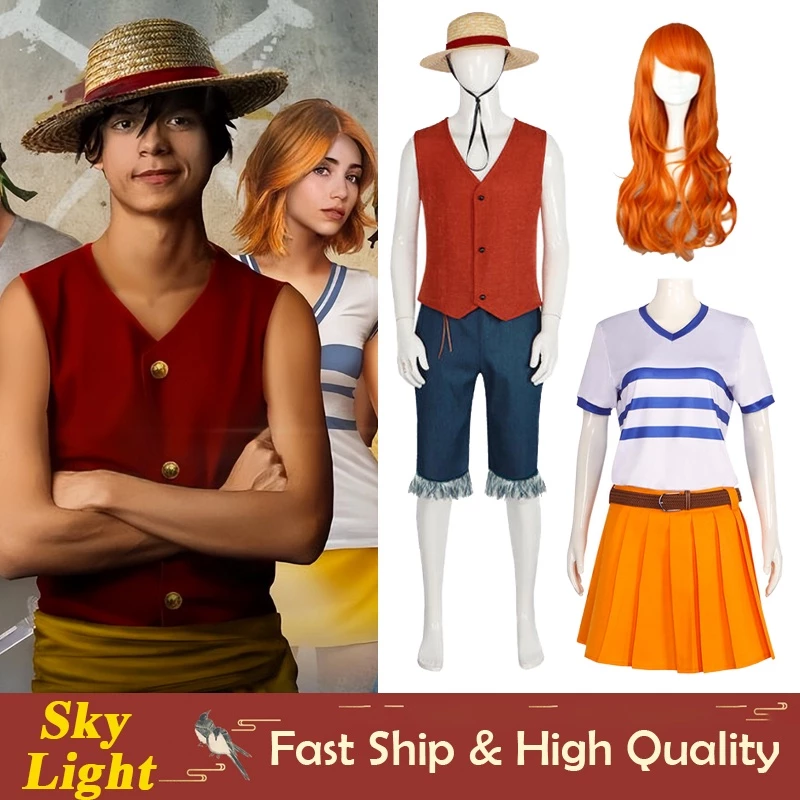 Bộ Trang Phục Hóa Trang Nhân Vật luffy Trong Phim one piece