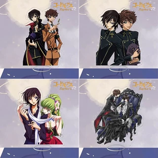 Mô hình Standee Manga Anime Code Geass Acrylic Lelouch Lamperouge decor góc học tập để bàn làm việc cao 15cm