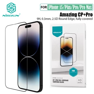 Kính Cường Lực iPhone 15 Nillkin CP+Pro bảo vệ toàn màn hình cho iPhone15 Pro Max / 15 Plus