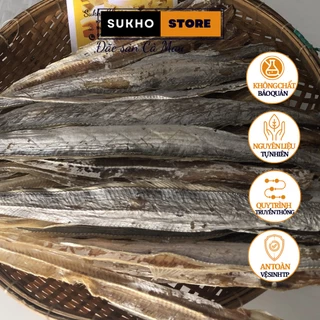 Khô cá hố, cá hố nguyên con vừa ăn dày thịt túi chân không - Sukho Store