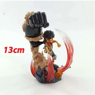 Mô hình one piece, LUFFY haki gear 2 dáng đứng siêu to 40cm, figure anime đảo hải tặc decor trang tri PC làm quà tặng