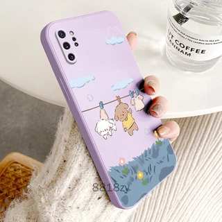 ốp lưng Samsung note 10 pro note 10 note 9 note 8 Ốp Điện Thoại tpu silicone Mềm Chống Rơi Vỡ In Hình Dễ Thương Kèm Dây Đeo Cho Samsung note 10 pro note 10 note 9 note 8