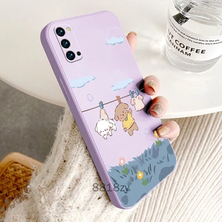 ốp lưng oppo reno 4 reno 5 reno 4 pro reno 5k Ốp Điện Thoại tpu silicone Mềm Chống Rơi Vỡ In Hình Dễ Thương Kèm Dây Đeo Cho oppo reno 4 reno 5 reno 4 pro reno 5k