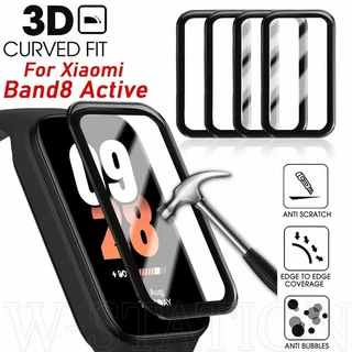 Kính Cường Lực 9d Viền Cong Mềm Chống Trầy Bảo Vệ Màn Hình Đồng Hồ Thông Minh xiaomi mi band 8 active /