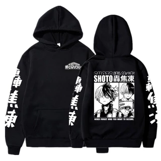 Áo Hoodie In Họa Tiết Anime My Hero Academia MHA Shoto Todoroki Manga No Hero Academia