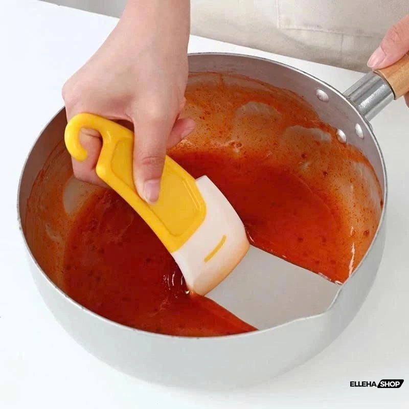 [MUA 1 TẶNG 1] Chổi Cạo Bột, Chăn Bột, Cạo Vệ Sinh Chảo Chiên Bằng Silicon Mềm Đa Năng