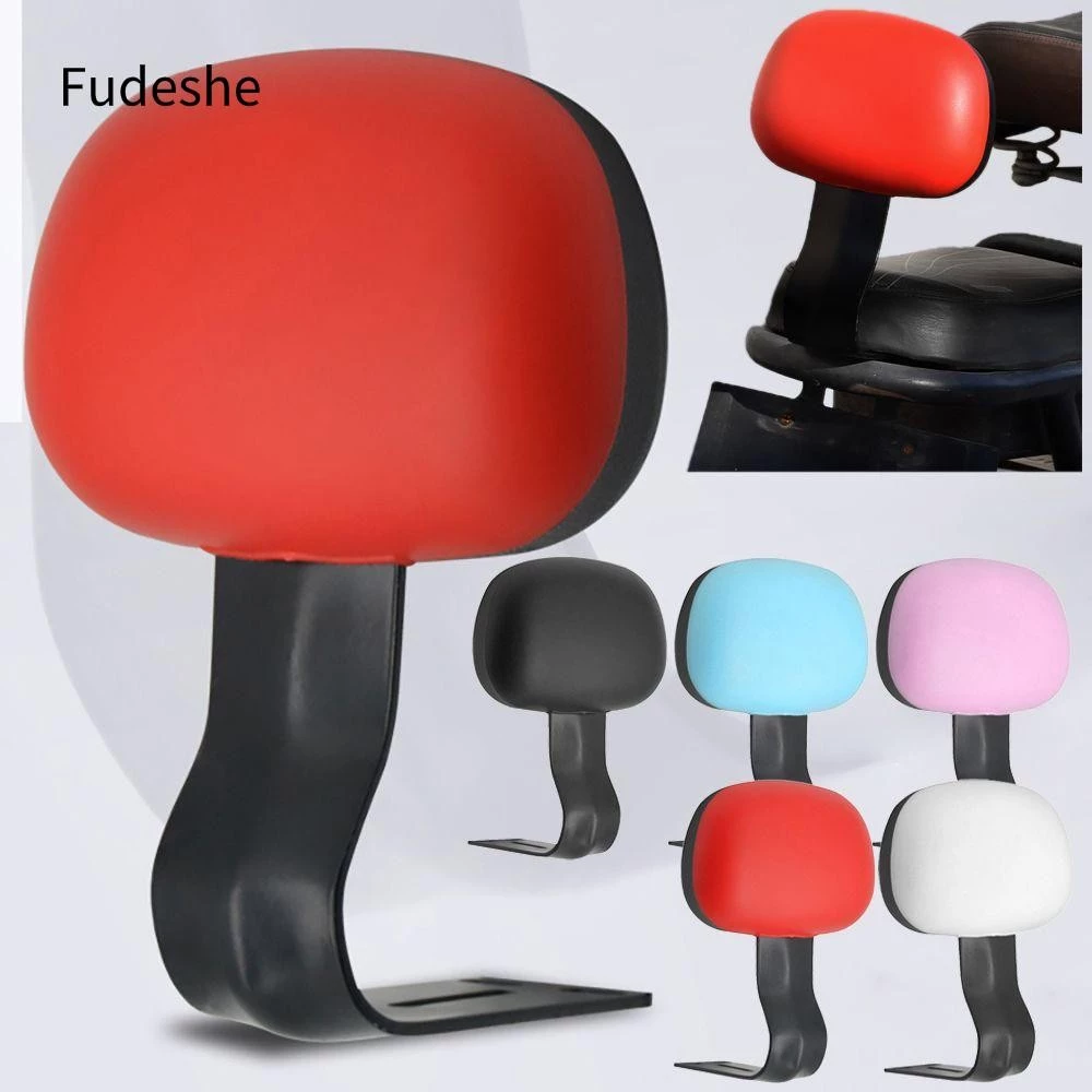 Fudeshe Tựa lưng xe đạp điện Xe tay ga bền bỉ Xe máy Đệm mềm thoải mái