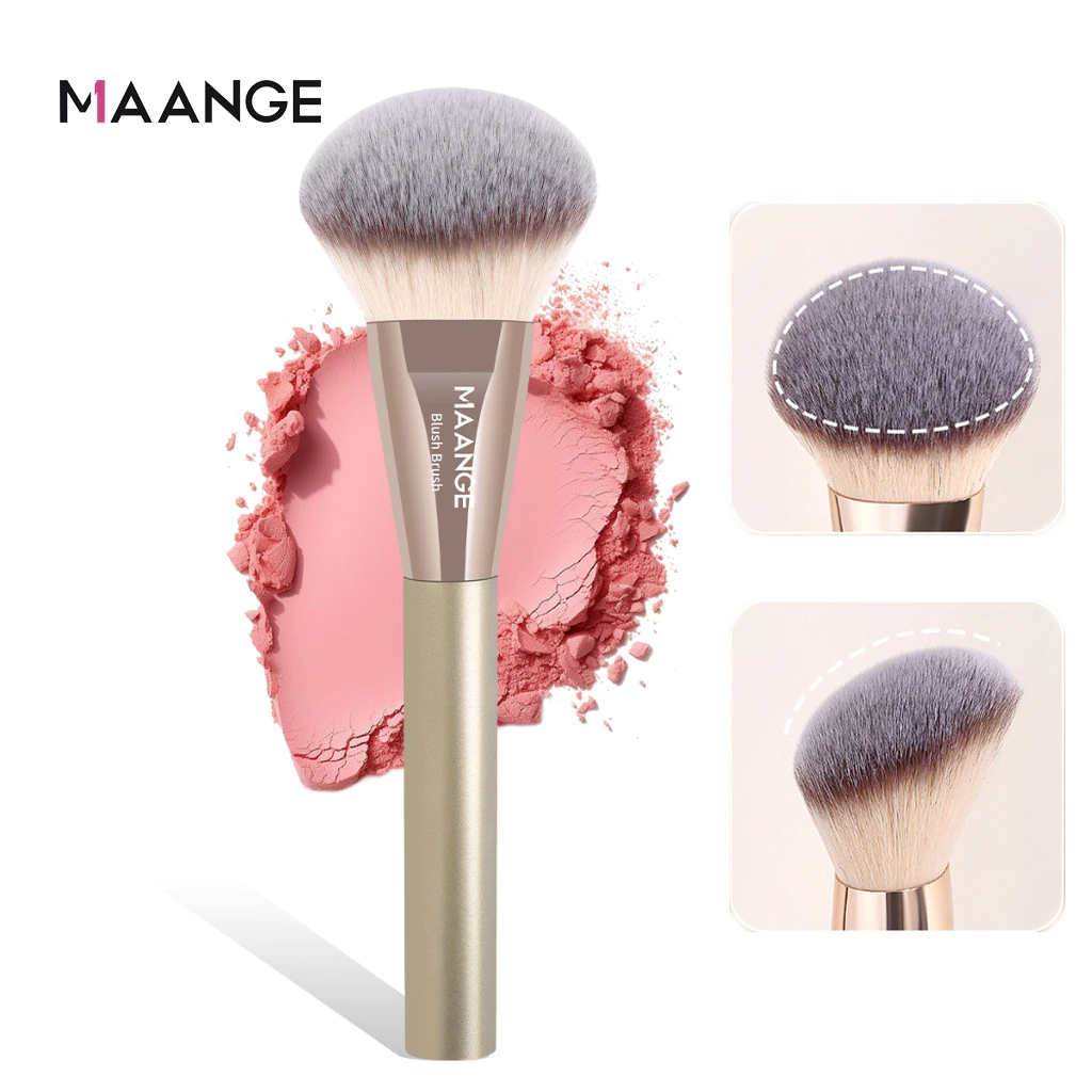 Cọ phấn phủ cao cấp lông mềm MAANGE cọ trang điểm hình ngón tay cái 52426