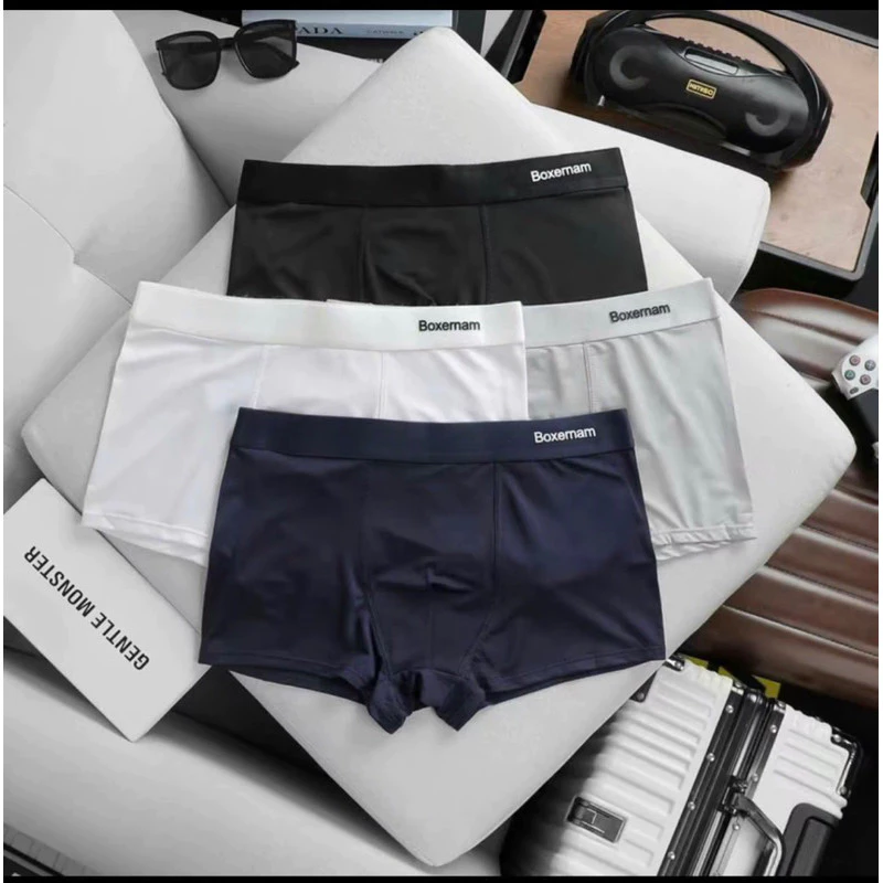 Combo Quần Sịp Đùi Boxer Chất Thun Lạnh Cao Cấp Co Dãn 4 Chiều Thấm Hút Mồ Hôi Sz Từ 40-95kg