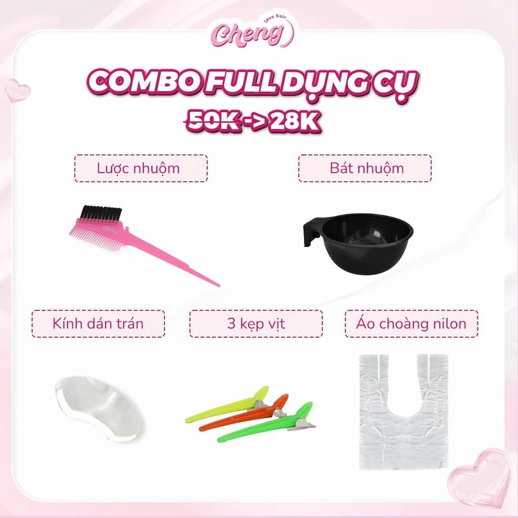 Dụng Cụ, Lược Nhuộm Tóc Cao Cấp | Chenglovehair, Chenglovehairs