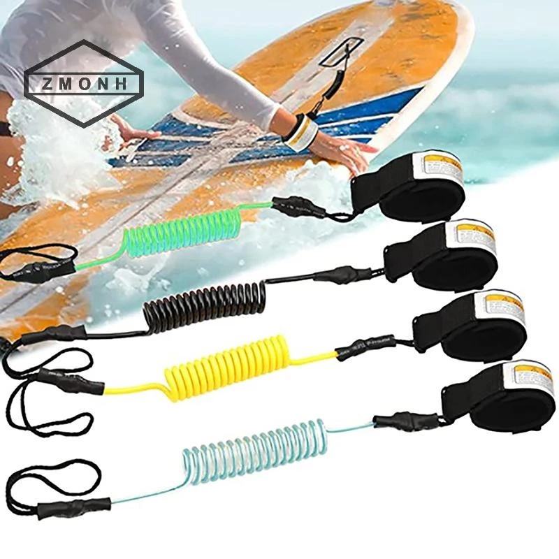 Zmonh Cuộn Ván Lướt Sóng Dây Xích Lướt Sóng Đứng Lên Mái Chèo Ban Mắt Cá Chân Dây Sup Board Chân Chân Ván Lướt Sóng Bè Kayak Dây * Mới