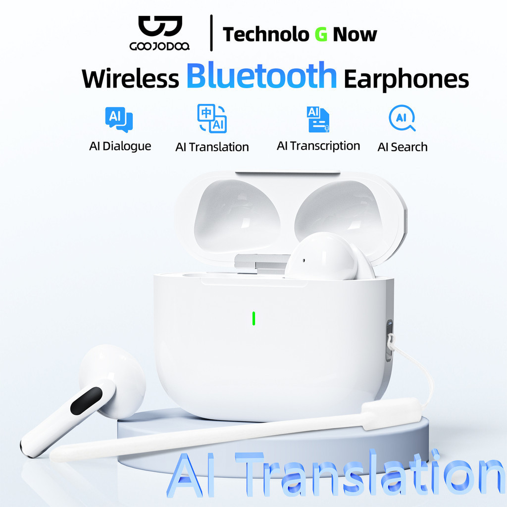 Tai nghe Bluetooth không dây GOOJODOQ có chức năng giảm tiếng ồn dịch thuật và…