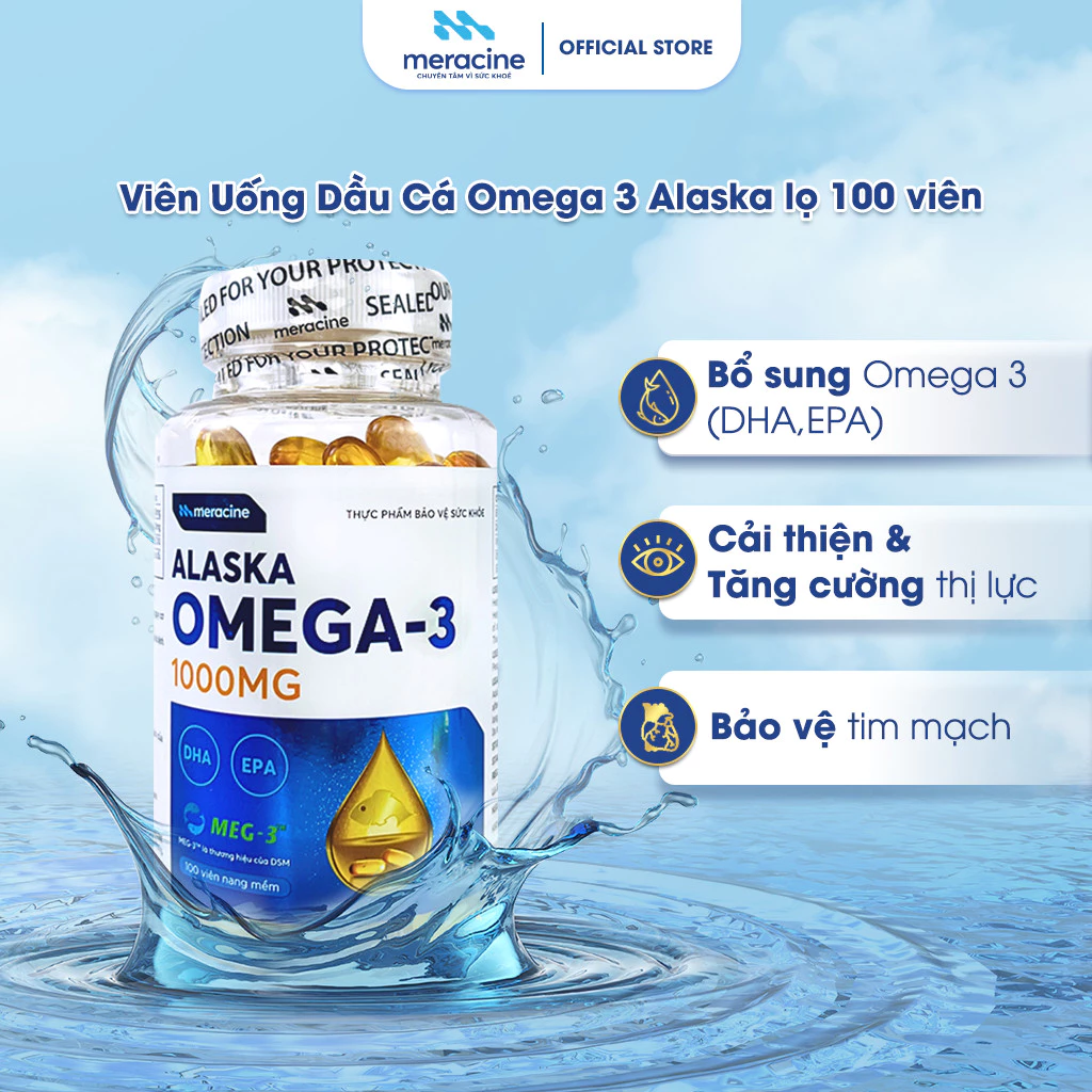 Dầu cá cho trẻ